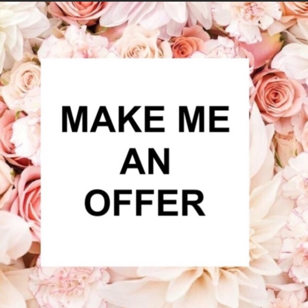 Make a reasonable offer on anything listed!